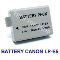ราคา LP E5 LPE5 แบตเตอรี่ แท่นชาร์จ แบตเตอรี่พร้อมแท่นชาร์จสำหรับกล้องแคนนอน Battery Charger Battery and Charger For Canon EOS Rebel XSi XS T1i 450D 500D 1000D Kiss F X2 X3 BY TERB TOE SHOP (13361535118)