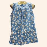 ราคา เสื้อคอกระเช้า เสื้อคอกระเช้าลายดอก เสื้อคอกระเช้าผ้าเเมมเบิร์ด ผ้านิ่ม เสื้อคนเเก่ เก็บเงินปลายทาง เสื้อมะกะเเล่ง (7750901770)