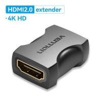 ราคา Vention หัวต่อ HDMI female to female Coupler Adapter High Speed ตัวแปลงสัญญาณ HDMI ตัวเมียเป็นหญิง4K HDMI 2 0 2 1 Connector สำหรับสาย HDMI มอนิเตอร์ PS4 PS2 TV Extension Cable HDMI Adapter (1445250879