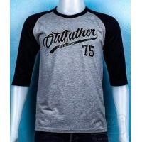 ราคา เสื้อแขนสามส่วน เสื้อแขนสามส่วนวินเทจ เสื้อไหล่สโลป เสื้อยืด เสื้อยืดวินเทจ OLDFATHER 75 Vintage รหัสสินค้า T 1 (871130162)