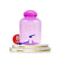 ราคา Premiumwartertankถังน้ำดื่ม PET มีก๊อกพร้อมหูหิ้ว 8 ลิตร ลาย 10 X (7584877964)