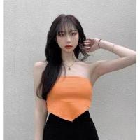 ราคา พร้อมส่ง เกาะอกทรงสามเหลี่ยม เกาะอกวินเทจ เกาะอกใส่ไปทะเล มี7สี 9158 เสื้อสีแดงหญิง (10172650136)