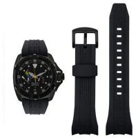 ราคา ยาง Arc End สายนาฬิกา26มม สร้อยข้อมือริสแบนด์ซิลิโคนสำหรับ SEIKO Seiko VELATURA SRH Series SPC007สายนาฬิกาชาย26มม กว้าง (8380198699)