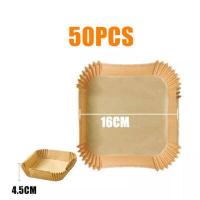 ราคา กระดาษรองหม้อทอดไร้น้ํามัน ทนความร้อนสูง กันน้ํา 50 ชิ้น กระดาษรองอบ ไม่ติด กระดาษรองอบ รูปเตาอบ สําหรับทอด หรือเสิร์ฟอาหาร (16541564992)