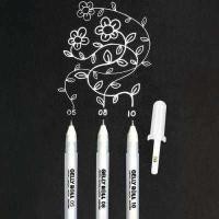 ราคา Sakura Gelly Roll Classic white pen ปากกาหมึกสีขาว มีขนาดหัวปากกาให้เลือก (827460749)