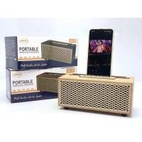 ราคา ลำโพง Bluetooth รุ่นJM 5E ลำโพงไม้วินเทจ วางมือถือได้ ฟังวิทยุ TF USB ใช้งานได้ เล่นเพลงได้นาน มีแบตในตัว ดีไซน์สวย เสียงดี น้ำหนักเบา พกพาได้สะก (10530392716)