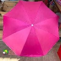 ราคา ร่มสนาม เฉพาะร่ม 34 40 นิ้ว มีสีพื้นและสลับสี (9363681633)