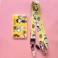 ราคา พร้อมส่ง ที่ใส่บัตร สายคล้องบัตร ป้ายใส่บัตร ป้ายชื่อ โยโย่ บัตรพนักงาน พร้อมพวงกุญแจ ลาย สนูปปี้ SNOOPY ป้ายห้อยบัตร (17268720614)