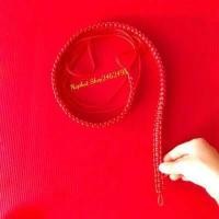 ราคา สายคาดเอวเชือกร่มถักที่ใส่ตะกรุด ขนาดกว้าง1 6เซนติเมตร ความยาวทั้งเส้น60นิ้ว ลายถักยาว30นิ้ว งานแฮนเมด กรุณากดเลือกสีก่อนกดสั่งซื้อ (7504361628)