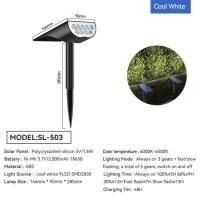 ราคา Vimite 9Led Solar Lawn Spotlight Outdoor Waterproof Garden Light for House Park Patio Deck Yard Driveway Pool Landscape Decorative lamp (17520991262)