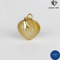 ราคา จี้หยก น้ำเต้าดูดทรัพย์ หัวใจเศรษฐี หยกพม่า หยกแท้ 100 Jadeite Type A ปะหล่น ควอทซ์สีธรรมชาติ งานมือ (14700420604)