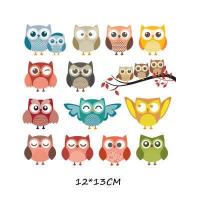 ราคา ตัวรีด สติ๊กเกอร์รีดติดผ้านกฮูกเล็ก (17160346719)