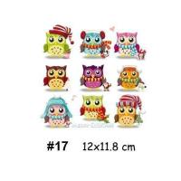 ราคา ตัวรีด สติ๊กเกอร์รีดติดผ้านกฮูกเล็ก (6530130914)