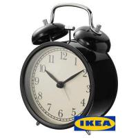 ราคา IKEA PLIRA DEKAD MALLHOPPA นาฬิกาปลุก เงียบไม่มีเสียงเข็ม ปลุกดังสนั่น ระบบตีระฆัง ตัวเรือนเหล็กล้วน ขาว เขียว ดำ เห็นตอนมืด (4589924245)