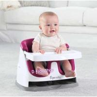 ราคา Smile Kids เก้าอี้หัดนั่ง เก้าอี้ทานข้าว Ingenuity Baby Base 2 In 1 Booster Seat ที่นั่งนุ่ม รุ่นใหม่ล่าสุด (413303529)