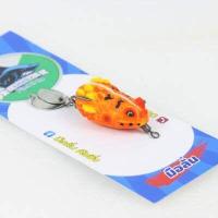 ราคา กบติดปีก 3 8ซม by เจมส์เบ็ดบิน กบยาง ปลาช่อนกินแล้วบินได้ (17077799307)