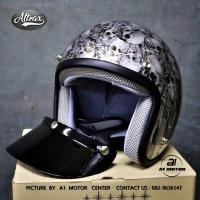 ราคา หมวกกันน็อควินเทจ คลาสสิค ALTRAX LB ลายคาร์บอน ลายSKULL KING และ CARBON SKINรอบหัว57 59cm ลายกระโหลก (9220026112)
