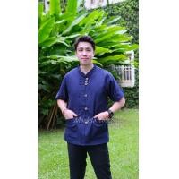 ราคา เสื้อผ้าฝ้ายคอจีน เสื้อพื้นเมืองผู้ชาย (16544311156)