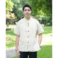 ราคา เสื้อผ้าฝ้ายคอจีน เสื้อพื้นเมืองผู้ชาย (16544311162)