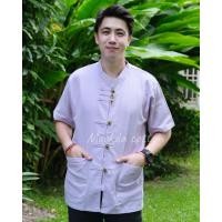 ราคา เสื้อผ้าฝ้ายคอจีน เสื้อพื้นเมืองผู้ชาย (16544311163)