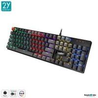 ราคา Tsunami MK 02 Pro คีย์บอร์ดเกมมิ่ง 100 104 Key Mechanical Keyboard Swith RGB คีย์บอร์ดเกมมิ่ง คีย์บอร์ดมีสาย (12491974998)