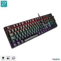 ราคา Tsunami MK 02 Pro คีย์บอร์ดเกมมิ่ง 100 104 Key Mechanical Keyboard Swith RGB คีย์บอร์ดเกมมิ่ง คีย์บอร์ดมีสาย (12491974993)