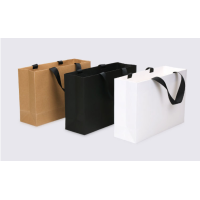 ราคา ถุงกระดาษ ถุงกระดาษคราฟท์ ถุงกระดาษมีหูหิ้วร้อยเชือก พร้อมส่ง (11224252907)