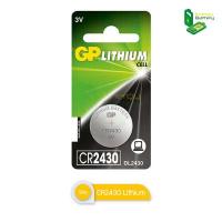 ราคา GP BATTERY LITHIUM CELL รุ่น CR2430 3V ถ่านกระดุม DL2430 CR2430 2C5 (11811395176)