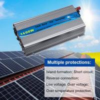 ราคา Y H 1400W grid tie inverter Stackable MPPT pure sine wave inverter DC20 45V อินพุตพลังงานแสงอาทิตย์ AC190 260V เอาต์พุต Fit สำหรับ30V 36V Solar panel (7485735803)