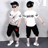 ราคา JHL ชุดเซต2ชิ้นเด็กผู้ชาย ชุดฮิปฮอปเด็กชาย แฟชั่นใหม่สไตล์เกาหลี เสื้อผ้าเด็กโต ชุดเด็กผู้ชาย WT301 (14654558498)