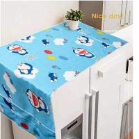 ราคา ผ้าคลุมตู้เย็น 56x120cm ผ้าคลุมตู้เย็นคิตตี้ เมโลดี้ โดเรมอน ของใช้คิตตี้ ของตกแต่งบ้าน (9883285604)