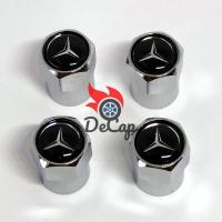 ราคา จุกลม ยางรถยนต์ พร้อมโลโก้ เบนซ์ Mercedes Benz 1 ชุด 4 อัน Car Tire Valve Caps (14046679604)