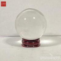 ราคา ลูกแก้ว ลูกแก้วคริสตัล ลูกแก้วมงคล ใส เหลือง แดง ม่วง ชมพู เขียว น้ำเงิน ฐานไม้ ขนาด 3 4 5 6 8 10 15 20 ซม เสริมดวง ปรับฮวงจุ้ย (10961528379)