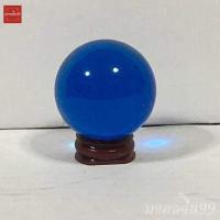 ราคา ลูกแก้ว ลูกแก้วคริสตัล ลูกแก้วมงคล ใส เหลือง แดง ม่วง ชมพู เขียว น้ำเงิน ฐานไม้ ขนาด 3 4 5 6 8 10 15 20 ซม เสริมดวง ปรับฮวงจุ้ย (10961528419)