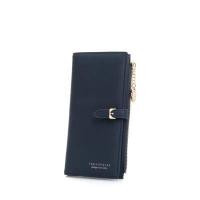 ราคา กระเป๋าสตางค์ Forever Young แบรนด์แท้ ใบยาว2พับ ซิป แบบบาง PL821 (1595732765)