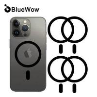 ราคา BlueWow TP10 for MagSafe Magnetic Ring for iPhone 14 13 12 Pro Max Metal Ring Sticker for Samsung S22 S21 S20 Ultra Wireless Charging Case (16725671710)