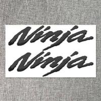 ราคา 3D รถจักรยานยนต์ Kawasaki NINJA 250R 300R ZX6R ZX R6 636 ZX10R Z1000XS Z1000 Z800 ZX7R ZX9R ER6N ER6F ด้านรูปลอกสติกเกอร์เงิน (12435145872)