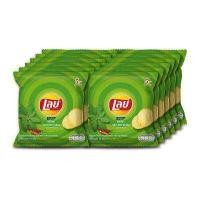 ราคา เลย์ร็อครสกระเพรากรอบ 12กรัม แพ็คx12 (9674516305)