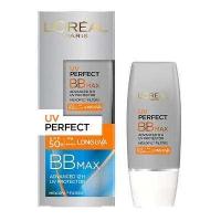 ราคา L OREAL UV Perfect Advanced 12H UV Protector BB MAX SPF 50 PA ลอรีอัล ยูวี เพอร์เฟคท์ บีบี แม็กซ์ ครีมกันแดดสูตรปกปิดเรียบเนียน 30ml (381180540)