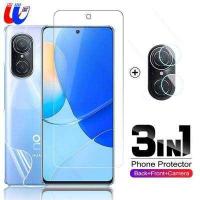 ราคา ฟิล์มกระจกนิรภัย9H สำหรับ Huawei Nova 9 SE ฟิล์มกันรอยกระจกเลนส์กล้องฟิล์มป้องกันหน้าจอ3in1 9H สำหรับ Huawei Nova 9SE Nova9 SE Nova9SE 6 78 (13771837087)