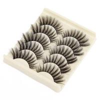 ราคา Dorisna 5คู่3D ขนมิงค์ที่ยาวผมขนตาปลอมหนาขนตาไขว้ Wispy Fluffy (9703985497)