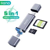 ราคา จัดส่งในพื้นที่ llano All in one Reader USB 3 0 ตัวอ่านการ์ด การ์ด Support SD TF MS CF MMC MSD Micro SD 4 in 1 Card High speed Multi function Card Reader Memory Cards Drive free (16311054419)