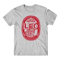 ราคา LEO BEER T SHIRT เสื้อยืด เบียร์ ลีโอ วินเทจ ผ้า COTTON 100 SIZE M 3XL (16755587122)