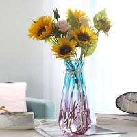 ราคา แจกันแก้ว สไตล์นอร์ดิก เครื่องประดับสร้างสรรค ประดับห้องนั่งเล่นแจกันจัดดอกไม้สุทธิแจกันสีแดงขนาดใหญ่พิเศษวัฒนธรรมน้ำแจกันไม้ไผ่ดอกไม้ (4766534845)