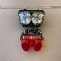 ราคา ชุดไฟหน้า Ls125 รุ่นแรก ไฟท้าย Ls ตัวเก่า ไฟกลมคู่ ไฟท้ายLSเก่า ปี94 99 (14494543908)