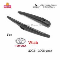 ราคา Kuapo ที่ปัดน้ำฝนด้านหลัง โตโยต้า วิช Toyota Wish 2003 ถึง 2008 ปี ชุด ก้าน ยางใบมีด ฝาครอบน็อต ปัดน้ำฝน กระจก หลัง โตโยต้าวิช (705378642)