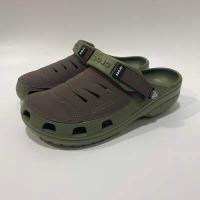 ราคา รองเท้าแบบสวม Crocs รองเท้าหัวโต สีดำ ครีม น้ำตาล งานสวยมาก ใส่ดี ใส่ทน สำหรับผู้ชาย ไซศ์ 40 45 พร้อมส่งทุกเบอร์ (17213906377)