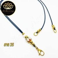 ราคา PTK สร้อยพระมั่งมีมงคล สร้อยพระเชือกร่ม ห้อยตะกรุดหลัง ไม่รวมปลอกตะกรุด (13049628656)