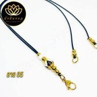 ราคา PTK สร้อยพระมั่งมีมงคล สร้อยพระเชือกร่ม ห้อยตะกรุดหลัง ไม่รวมปลอกตะกรุด (12474129879)