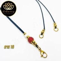 ราคา PTK สร้อยพระมั่งมีมงคล สร้อยพระเชือกร่ม ห้อยตะกรุดหลัง ไม่รวมปลอกตะกรุด (12474129910)
